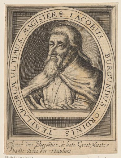 Portrait of Jacques de Molay