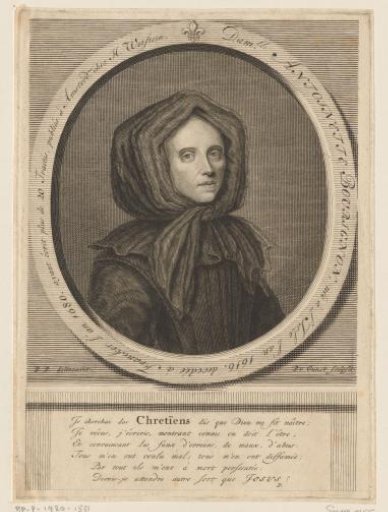 Portrait of Antoinette Bourignon