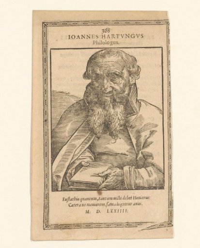 Portrait of Johann Hartung