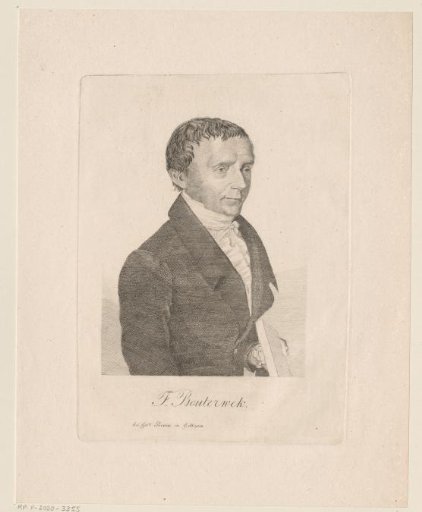 Portrait of Friedrich Ludewig Bouterweck