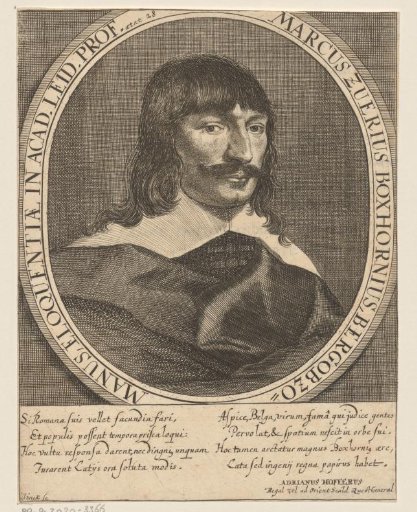 Portrait of Marcus Zuerius Boxhorn