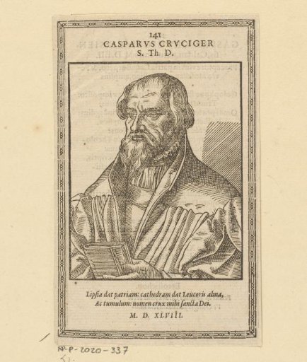 Portrait of Caspar Cruciger