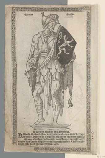 Portrait of Carolus Brabo