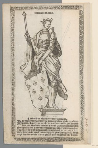 Portrait of Louis the Stammerer