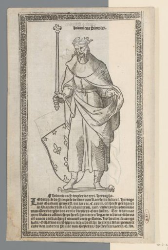 Portrait of Louis IV, King of France