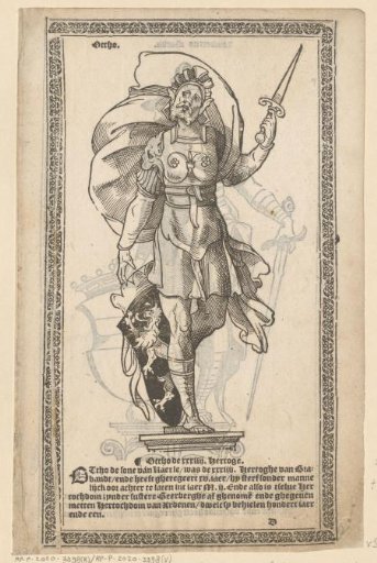 Portrait of Otto II, Duke of Lower Lotharingia