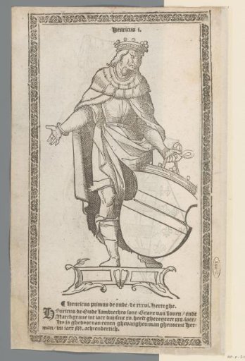 Portrait of Henry I, Count of Leuven and Brussels