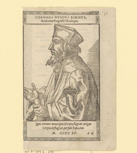 Portrait of Johannes Hus
