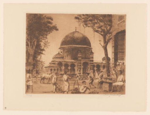 View of a Mosque in Labuhan Deli