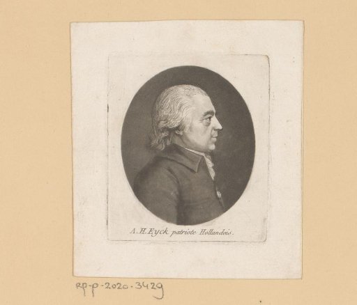 Portrait of Adriaan Hendrik Eyck