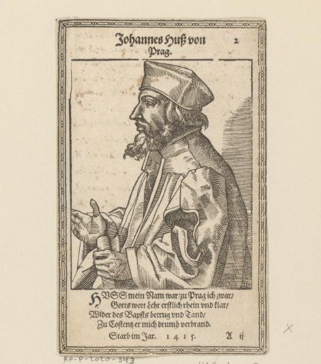 Portrait of Johannes Hus