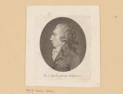 Portrait of Maurits Jacob Eyck