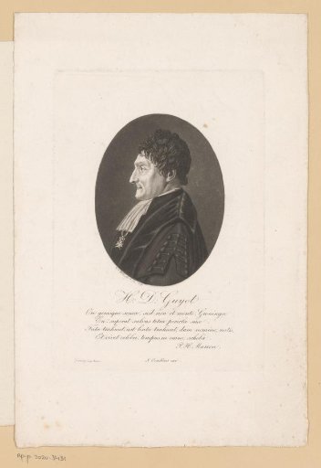 Portrait of Henri Daniel Guyot
