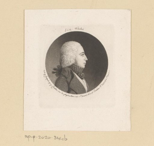 Portrait of Samuel Iperuszoon Wiselius