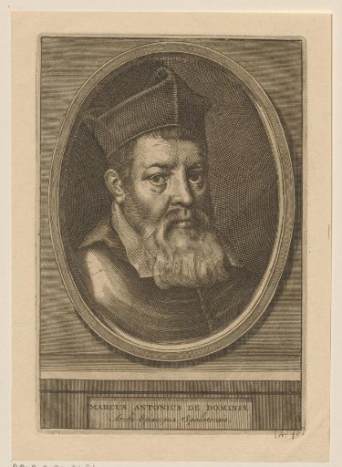 Portrait of Marcus Antonius De Dominis