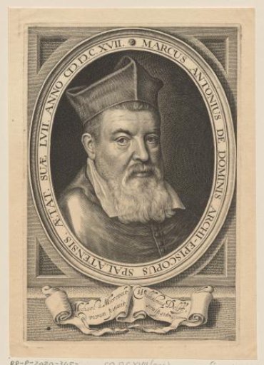 Portrait of Marcus Antonius De Dominis