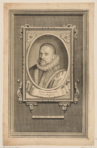 Portrait of Hugo Donellus