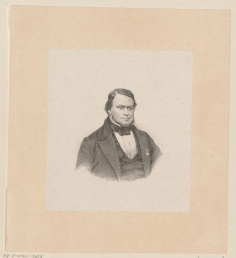 Portrait of Carel Frederik Donnadieu