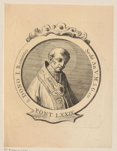 Portrait of Pope Donus
