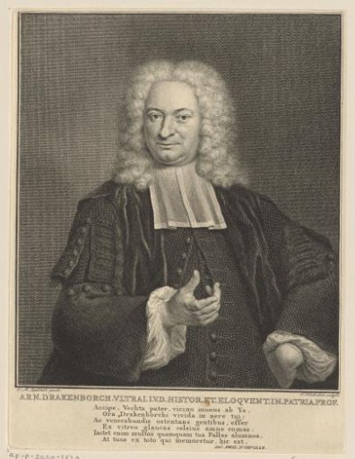 Portrait of Arnoldus Drakenborch