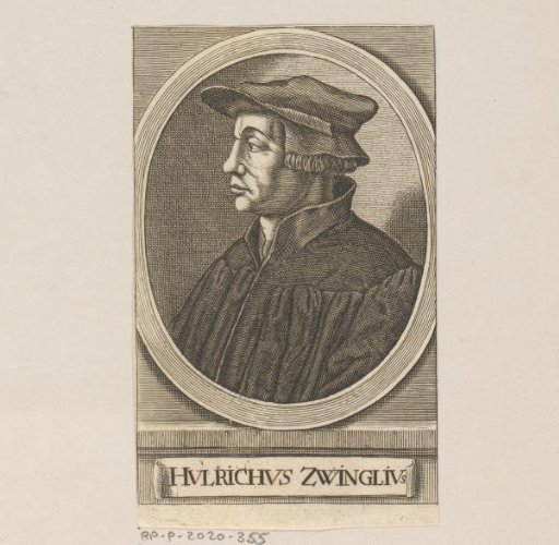 Portrait of Ulrich Zwingli