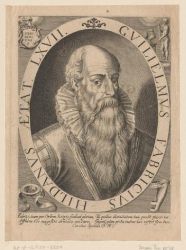 Portrait of Wilhelm Fabry at the age of 67