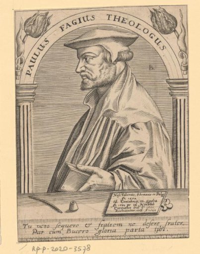 Portrait of Paul Fagius