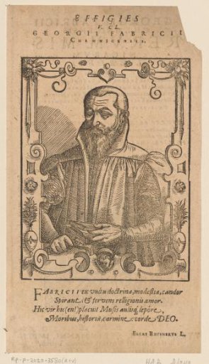 Portrait of Georg Fabricius