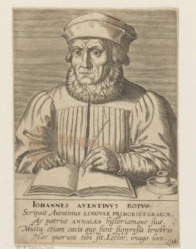 Portrait of Johannes Aventinus