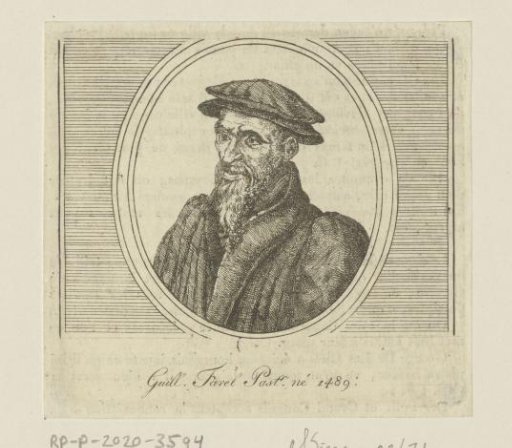 Portrait of Guillaume Farel