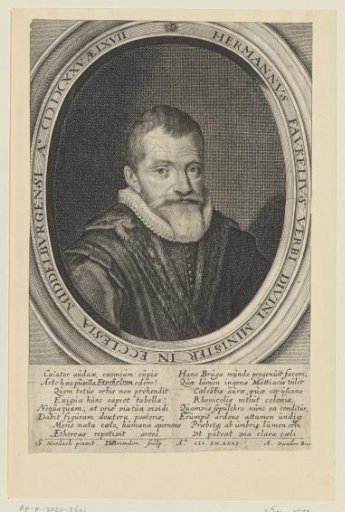 Portrait of Hermannus Faukelius at the age of 67