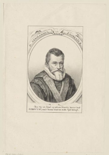 Portrait of Hermannus Faukelius