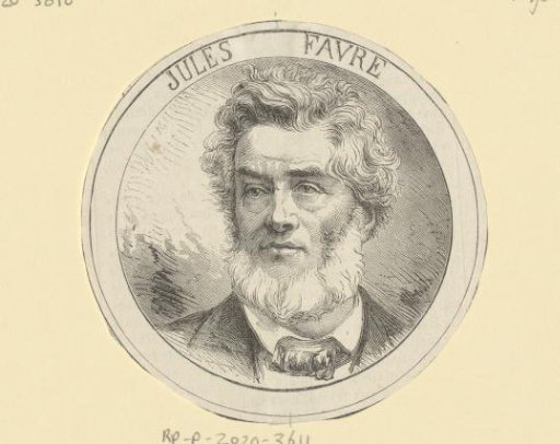 Portrait of Jules Favre