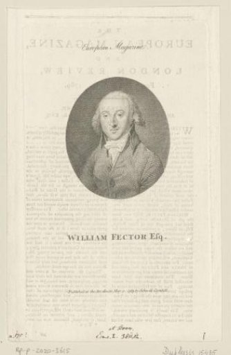 Portrait of William Fector