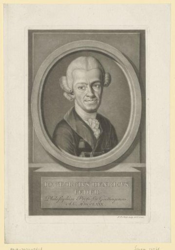 Portrait of Johann Georg Heinrich Feder