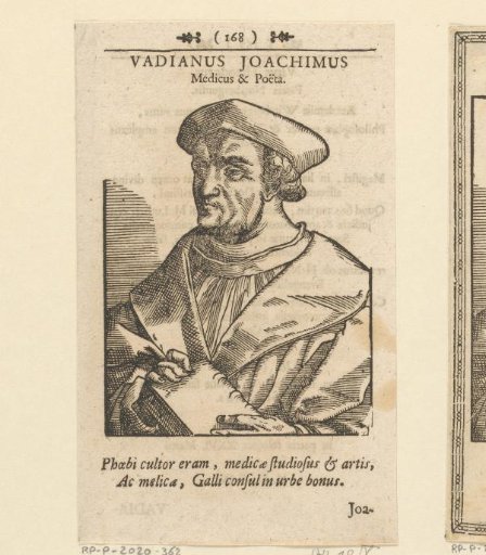 Portrait of Joachim von Watt