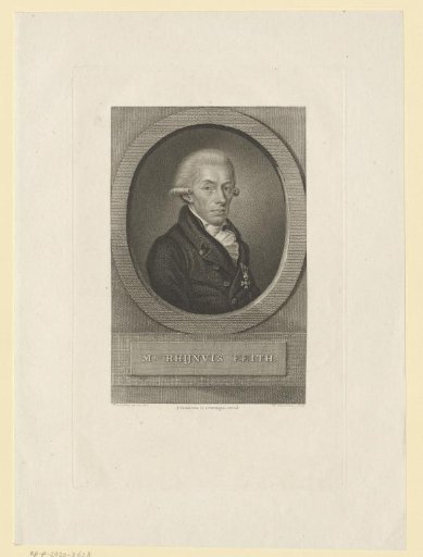 Portrait of Rhijnvis Feith