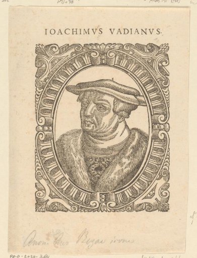 Portrait of Joachim von Watt