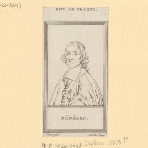 Portrait of François Fénelon