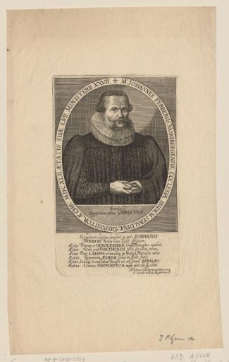 Portrait of Johann Ferber