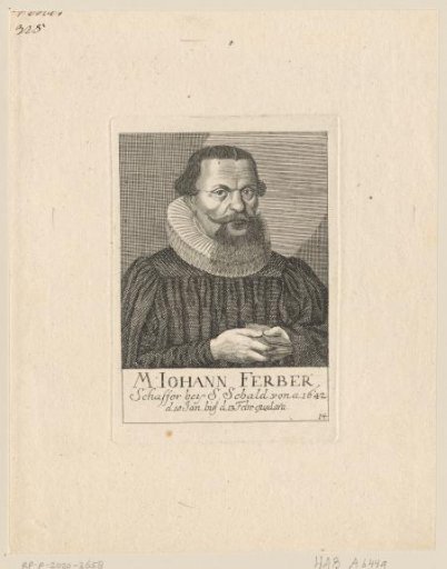 Portrait of Johann Ferber