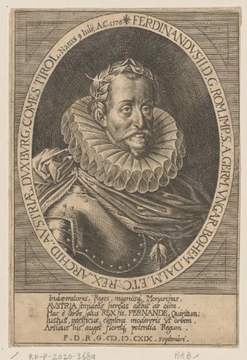 Portrait of Emperor Ferdinand II