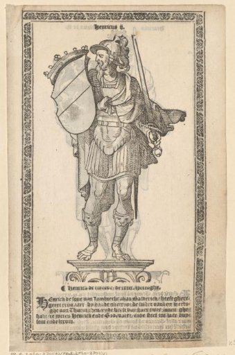 Portrait of Henry II, Count of Leuven and Brussels