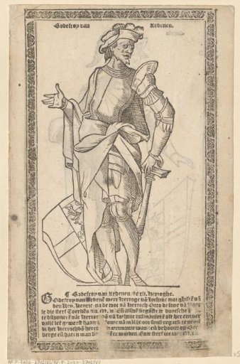 Portrait of Godfrey I, Duke of Lower Lotharingia