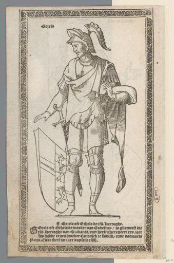 Portrait of Giselbert I, Duke of Lotharingia