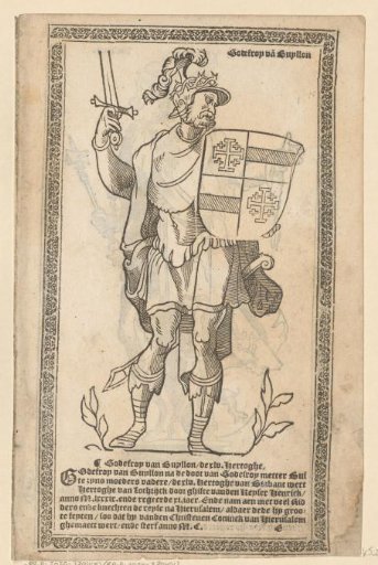 Portrait of Godfrey of Bouillon