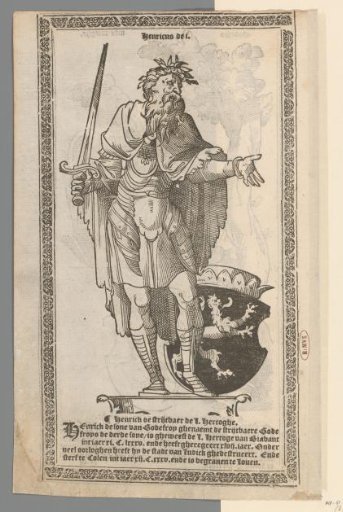 Portrait of Henry I, Duke of Brabant