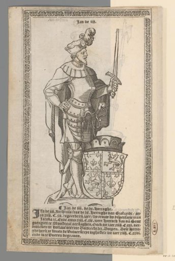 Portrait of Jan IV, Duke of Brabant