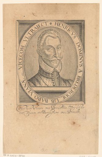 Portrait of Hendrik van Brederode