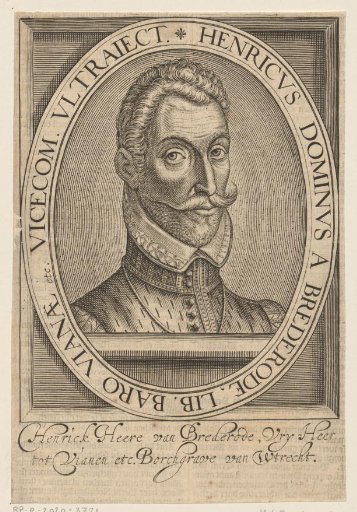 Portrait of Hendrik van Brederode